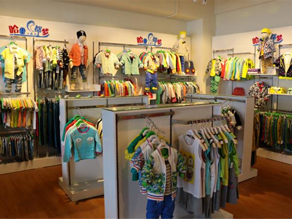 哈里瑞拉童装店铺展示