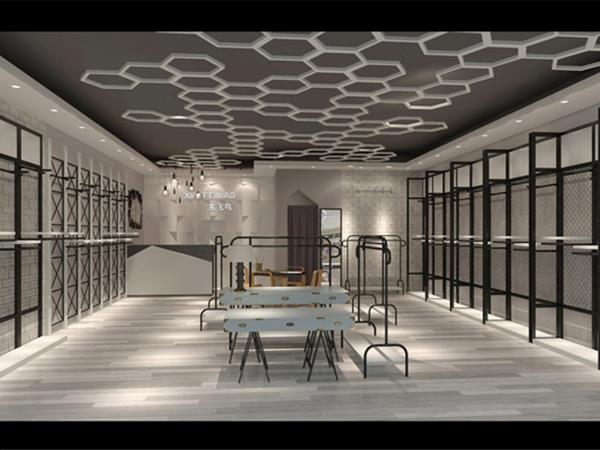 先飞鸟童装店铺展示
