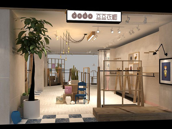 豆豆衣橱童装店铺展示
