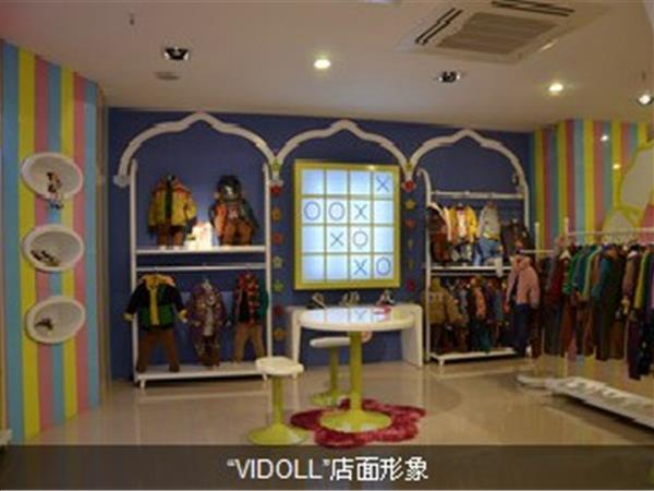 薇朵尔童装店铺展示