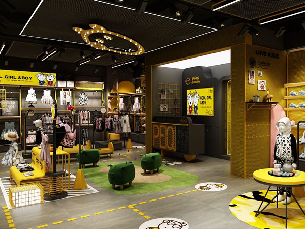 PEIQI FAMILY童装店铺展示