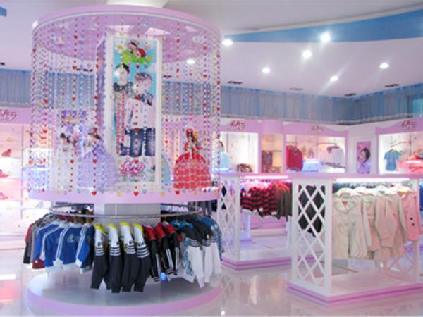 卡希奇童装店铺展示