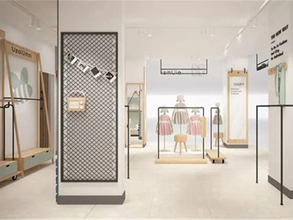 优仔优妹童装店铺展示