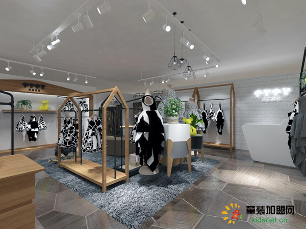 彤言彤语童装店铺展示