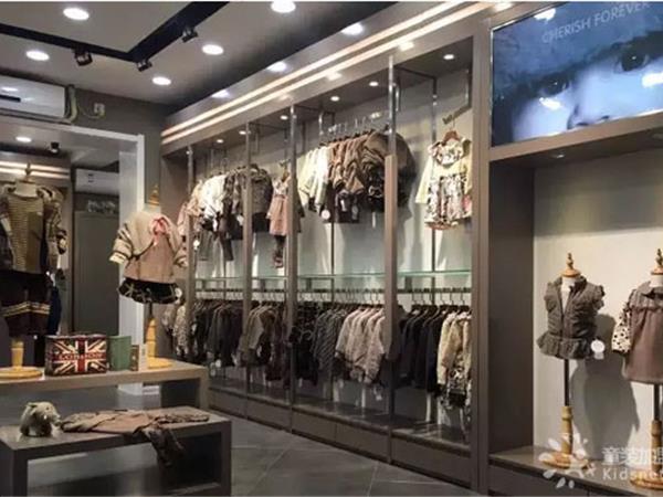 cherish forever童装店铺展示