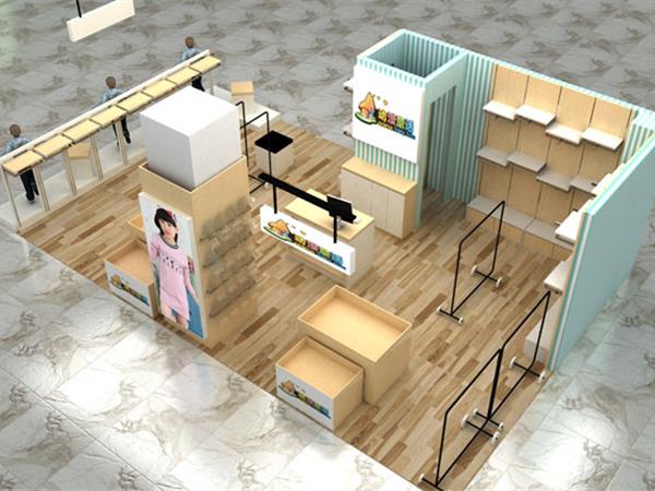 动漫童话童装店铺展示