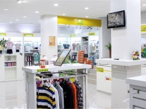 嗒嘀嗒童装店铺展示