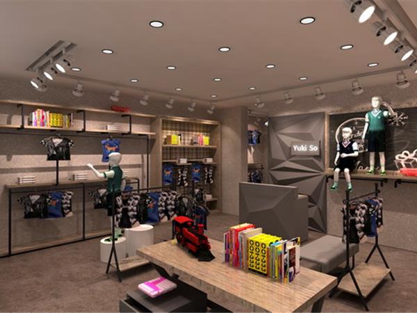 尤弛童装店铺展示