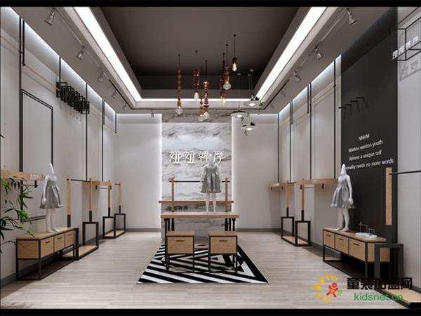 妞妞韩摩童装店铺展示