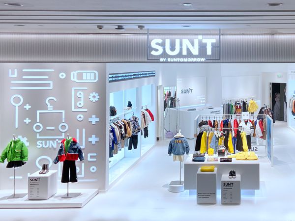 sun tomorrow童装店铺展示