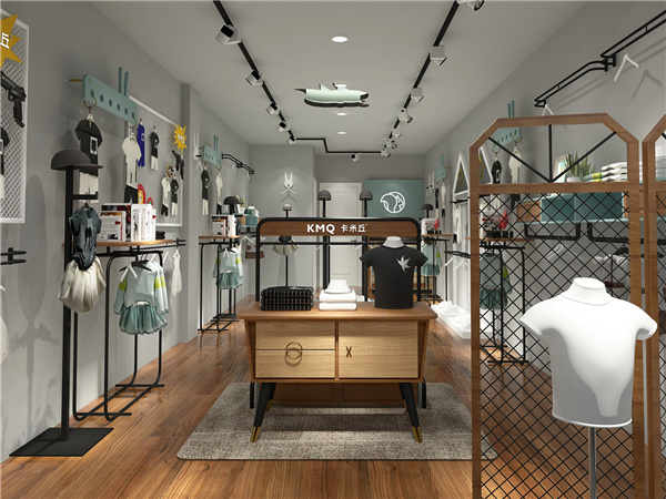 卡米丘童装店铺展示