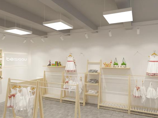 贝思购童装店铺展示