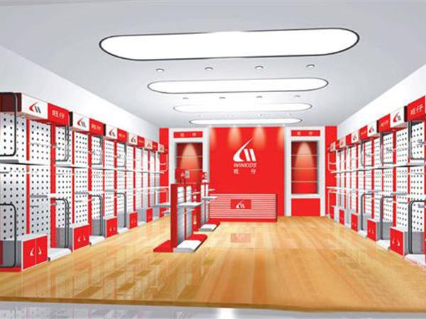 旺仔童装店铺展示