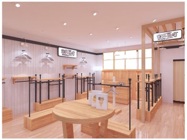 宝贝豆叮童装店铺展示