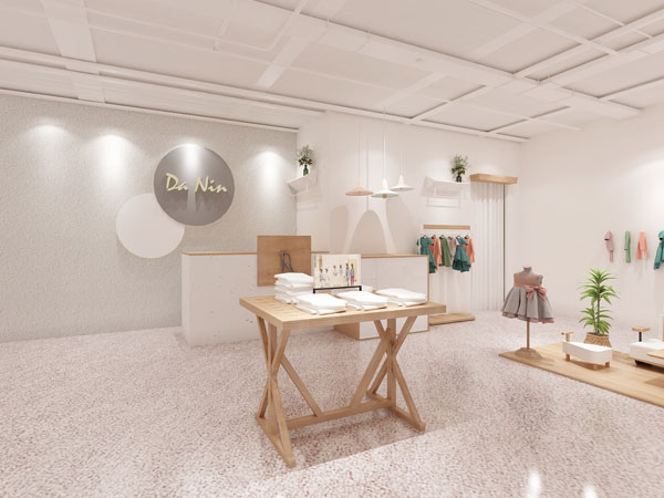 嗒囜童装店铺展示