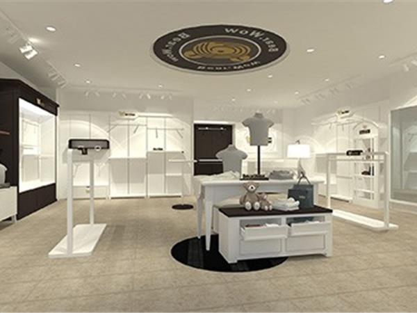 小熊哇噻童装店铺展示