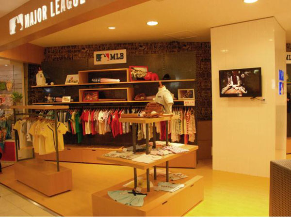 MLB Kids童装店铺展示