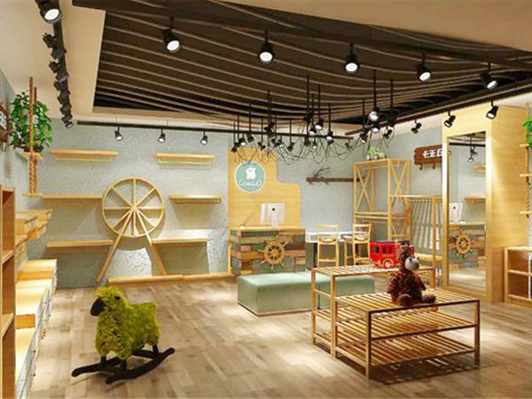 卡米丘童装店铺展示