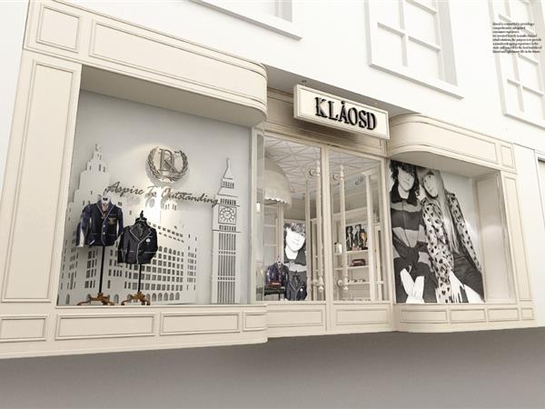 克劳斯顿童装店铺展示