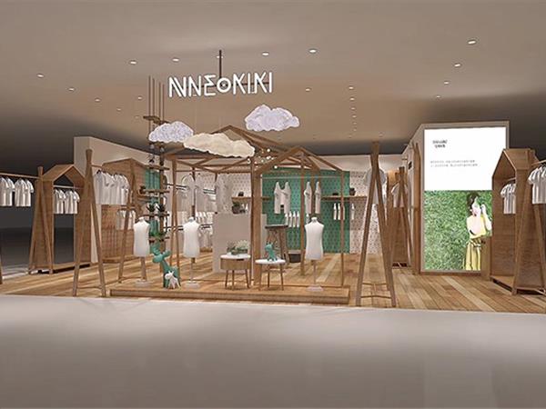 尼可童装店铺展示