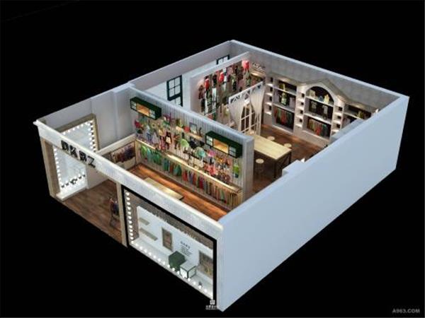 田果果童装店铺展示