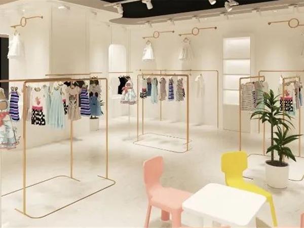 炒饭童装店铺展示