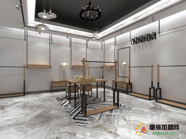 妞妞韩摩童装店铺展示