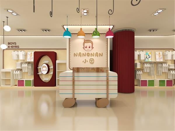 恒源祥小囡童装店铺展示