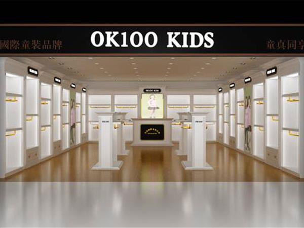 ok100童装店铺展示