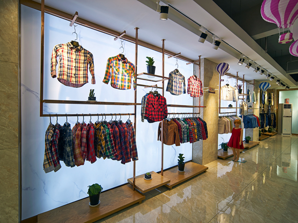 喜洋洋童装店铺展示