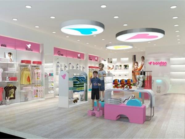 帮登童装店铺展示