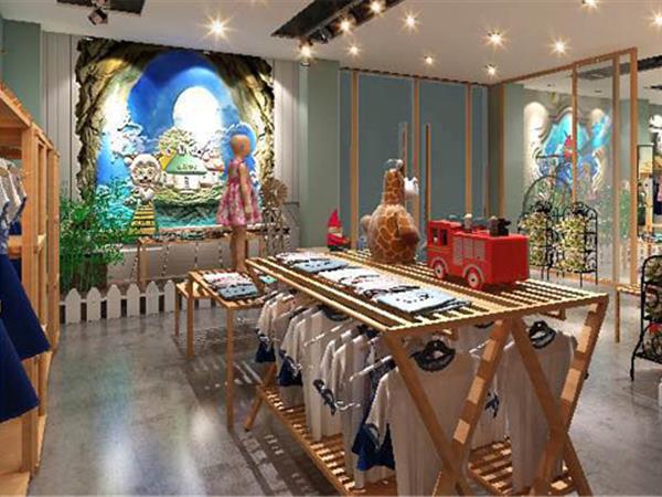 贝格乐童装店铺展示
