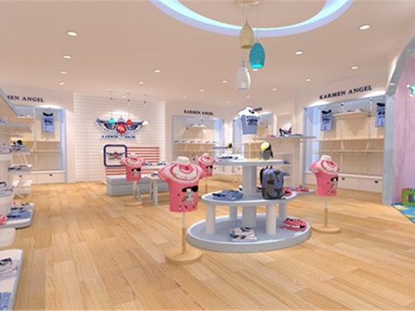 卡曼天使童装店铺展示