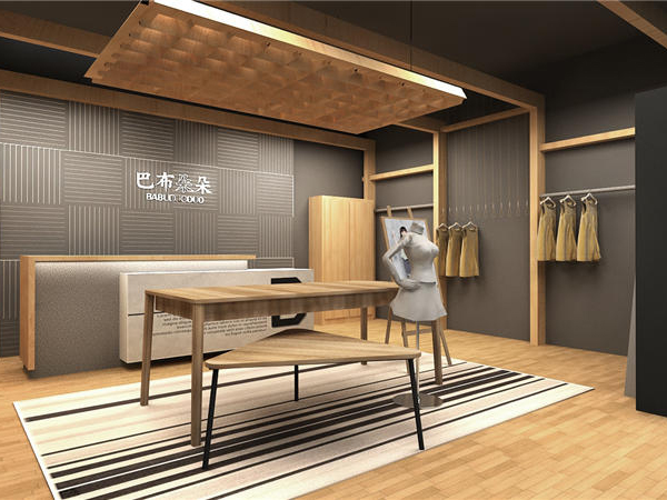 巴布朵朵童装店铺展示