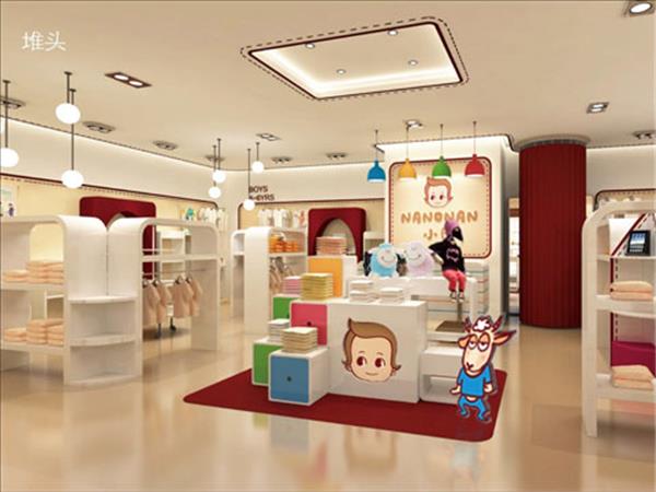 恒源祥小囡童装店铺展示