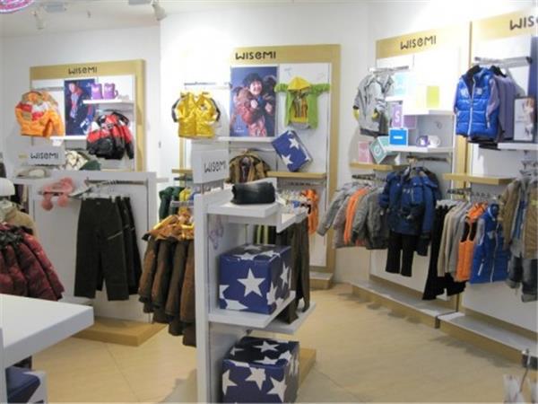 wisemi童装店铺展示