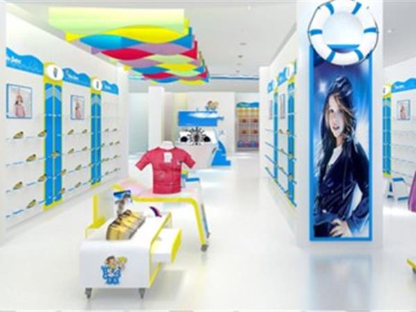 海尔兄弟童装店铺展示