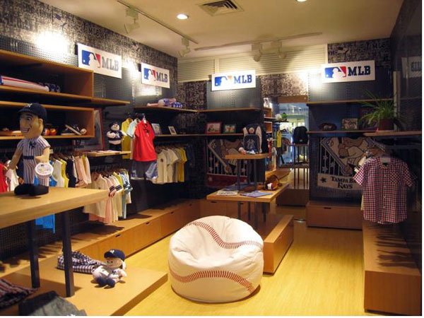 MLB Kids童装店铺展示