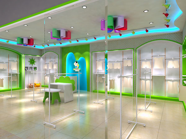 唯珂萌童装店铺展示