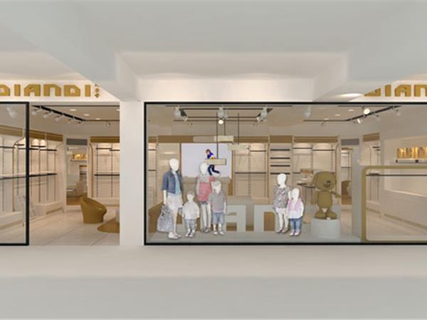 迪安蒂童装店铺展示