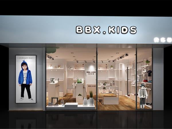 贝布熊童装店铺展示