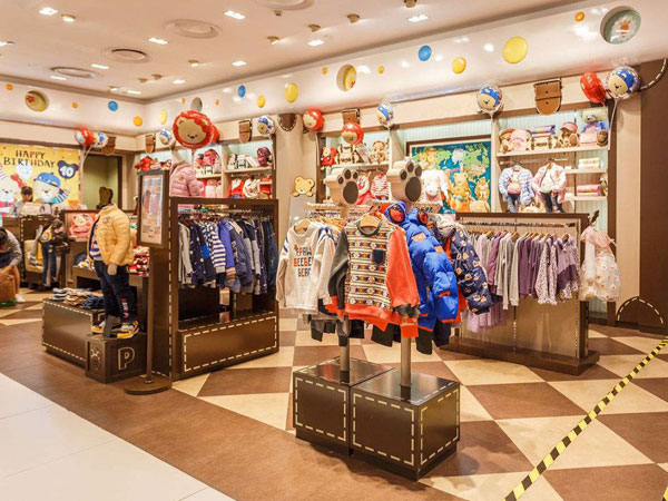 熊不乖童装店铺展示