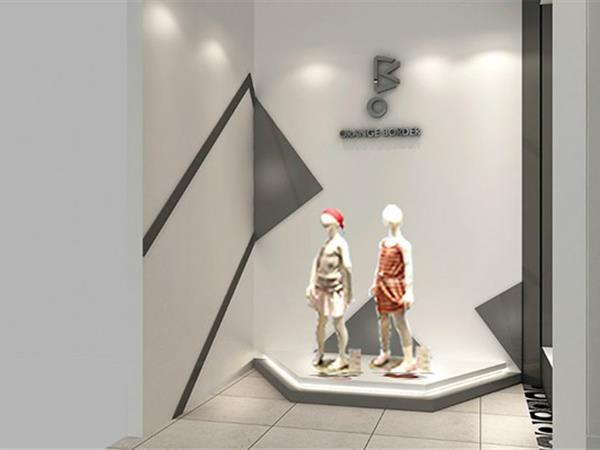 橘子缘童装店铺展示