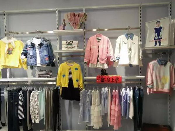 淘帝童装店铺展示