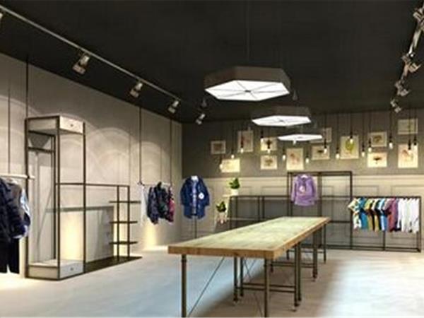 拉酷儿童装店铺展示