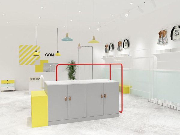 可米e家童装店铺展示