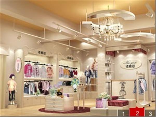 诺雅思童装店铺展示