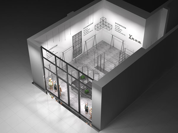 恋衣臣童装店铺展示