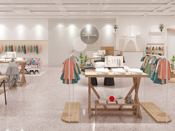嗒囜童装店铺展示