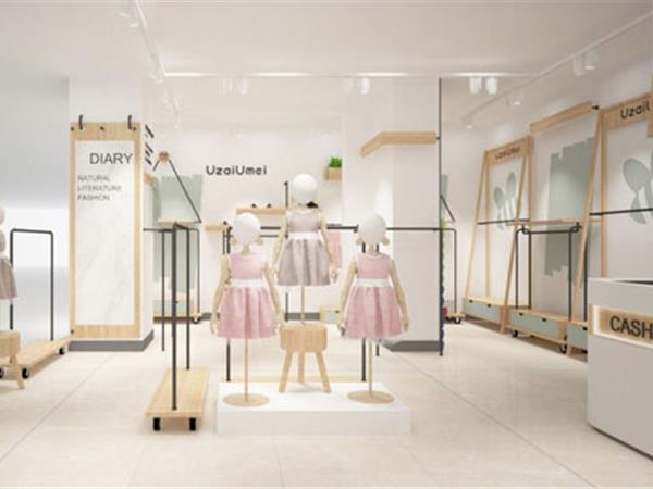 优仔优妹童装店铺展示